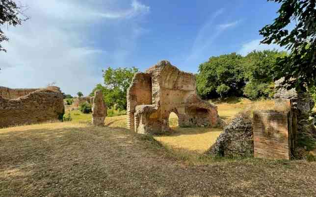 Antiche terme romane nell'Area Archeologica di Ocriculum