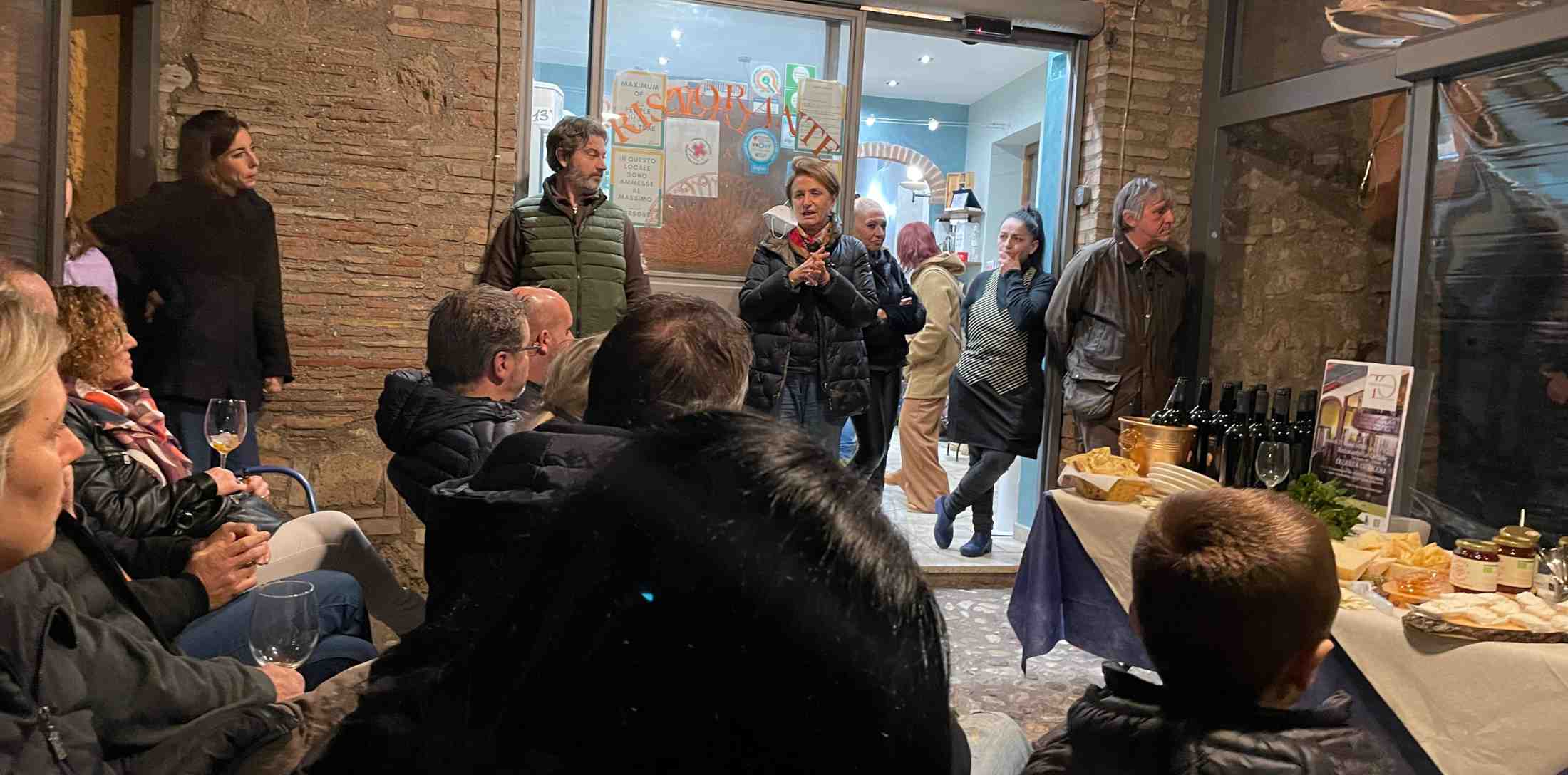 Presentazione della Cantina La Madaleine durante l'evento Degusta Otricoli